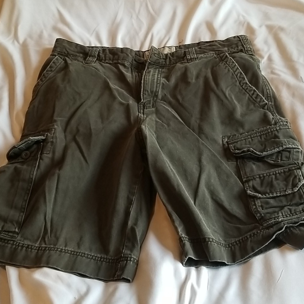Dark Gray Men's Cargo Shorts